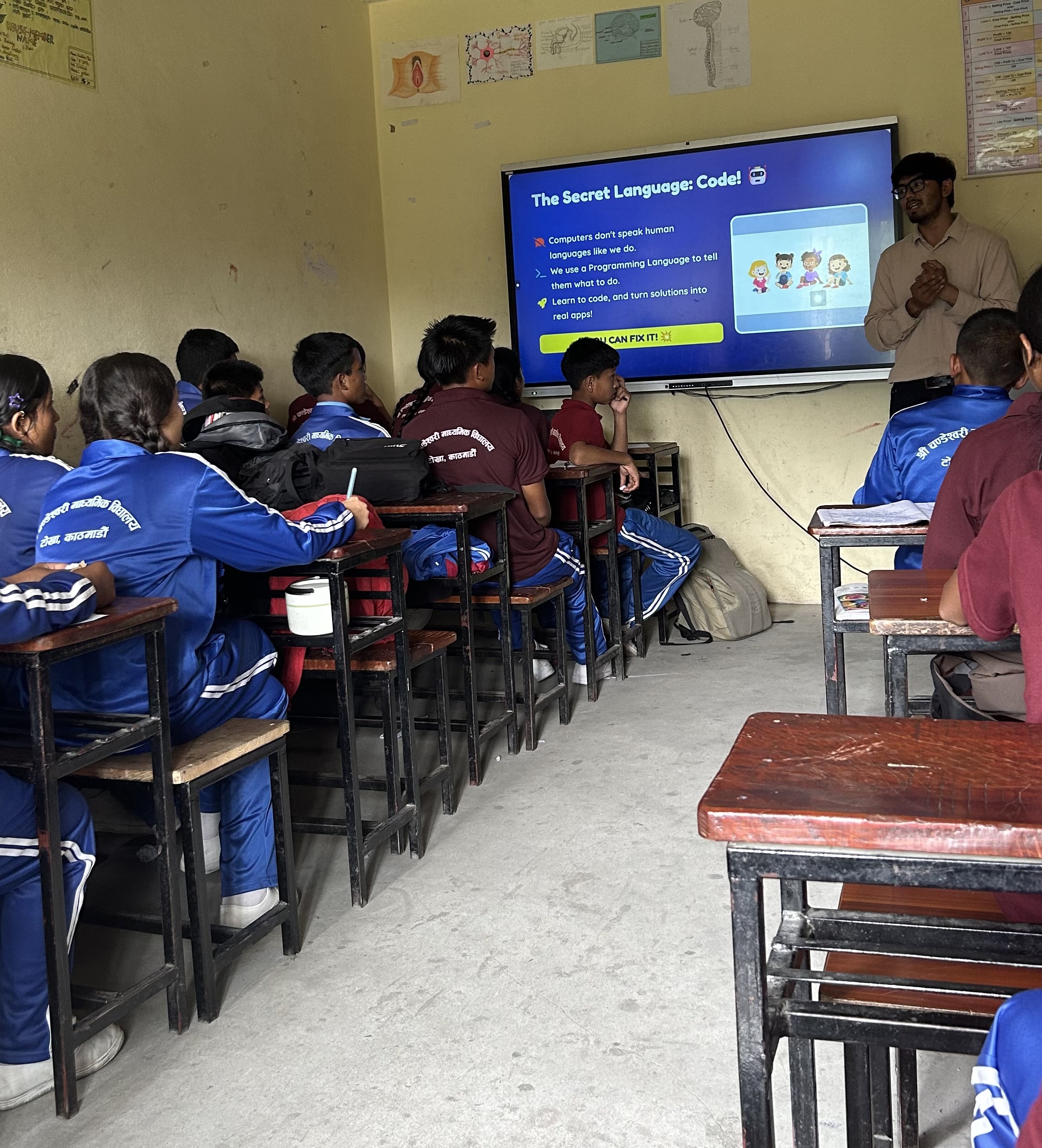 Tech for All - Chandeshwori Secondary School, Tokha
